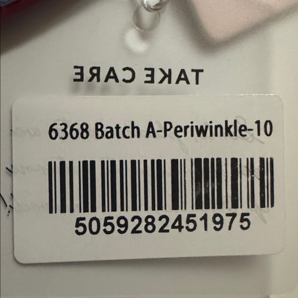 NWT Oh Polly Kadriye Lace Up Sides Bandeau Mini Dress - Periwinkle - Picture 7 of 8